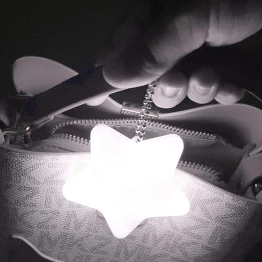 Handbag Purse Light Touch Sensor Lamp Automatic Sensor Night Light, Heart-shaped, Pentagram