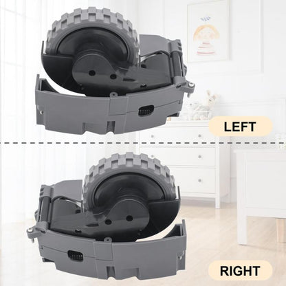 For IRobot Roomba 5/6/7/8/9 Series Walking Wheels Vacuum Cleaner Accessories, Left+Right Wheel-Blue, Left Wheel-Blue, Right Wheel-Blue, Left+Right Wheel-Black, Left Wheel-Black, Right Wheel-Black