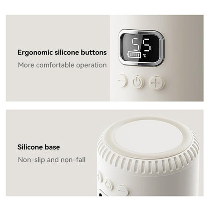 Portable Wireless Baby Bottle Warmer 400ml Adjustable Temperature Travel Thermos, Type-C Fast Charging, CT01 10000 mAh, CT01 18000 mAh
