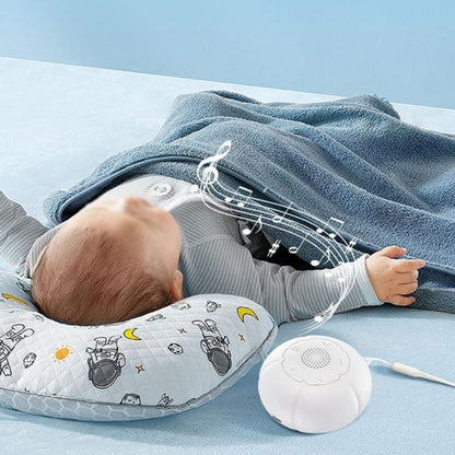 جهاز HE-B003 المحمول لتهدئة الأطفال بإضاءة ليلية وضوضاء بيضاء