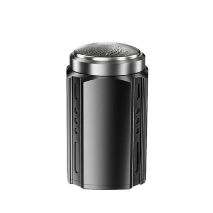 Portable Electric Shaver for Men with LCD Display – Travel-Friendly Mini Shaver, USB Type-C Fast Charging, Waterproof & Washable Design, 6-blade Head Dark Metallic Gray, Floating Blade Dark Metallic Gray, 6-blade Head Black, Floating Blade Black