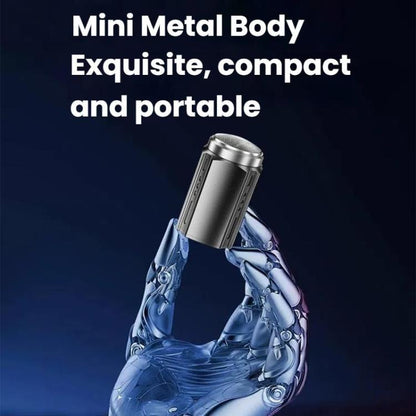 Portable Electric Shaver for Men with LCD Display – Travel-Friendly Mini Shaver, USB Type-C Fast Charging, Waterproof & Washable Design, 6-blade Head Dark Metallic Gray, Floating Blade Dark Metallic Gray, 6-blade Head Black, Floating Blade Black