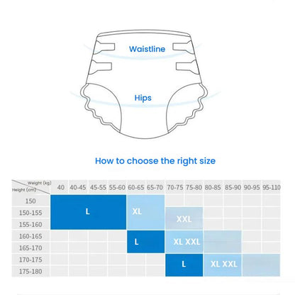 Hexibao Adhesive Adult Diapers, Thickened L 10pcs, Thickened XL 10pcs, Thickened L 30pcs, Thickened XL 30pcs, Double Leakproof L 30pcs, Double Leakproof XL 30pcs, Reinforced L 30pcs, Reinforced XL 30pcs, Economic L 60pcs, Affordable L 40pcs������������...