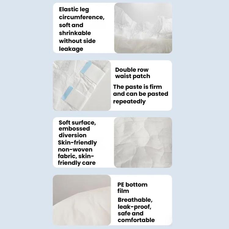 Hexibao Adhesive Adult Diapers, Thickened L 10pcs, Thickened XL 10pcs, Thickened L 30pcs, Thickened XL 30pcs, Double Leakproof L 30pcs, Double Leakproof XL 30pcs, Reinforced L 30pcs, Reinforced XL 30pcs, Economic L 60pcs, Affordable L 40pcs������������...