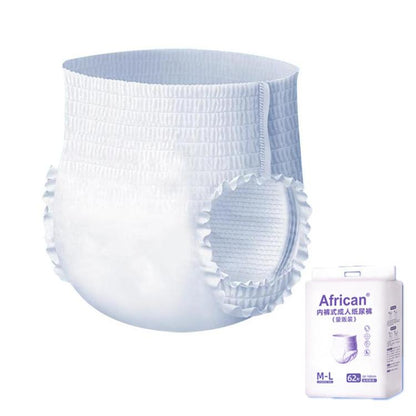 Hexibao Underwear Style Adult Diapers, Reinforced M-L 40pcs, Reinforced XL 36pcs, Thickened L 44pcs, Thickened XL 40pcs, Seamless M-L 62pcs, Seamless XL 60pcs, Thickened L 11pcs, Thickened XL 10pcs