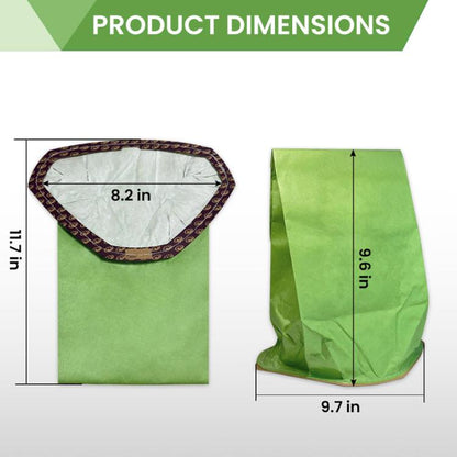 2pcs For ProTeam 107314 Vacuum Cleaner Accessories Paper Bag Dust Collection Bag