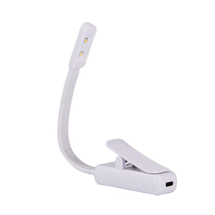 Portable Book Clip Lamp Dormitory Eye Protector Table Lamp Bedroom Night Lights, Battery Model White, Battery Model Black, Charging Model White, Charging Model Black