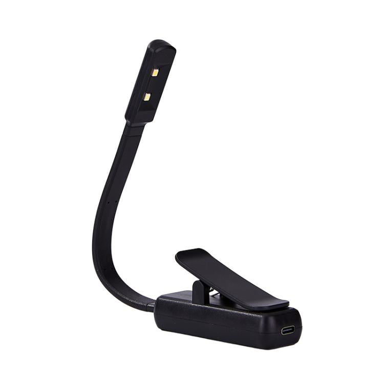 Portable Book Clip Lamp Dormitory Eye Protector Table Lamp Bedroom Night Lights, Battery Model White, Battery Model Black, Charging Model White, Charging Model Black