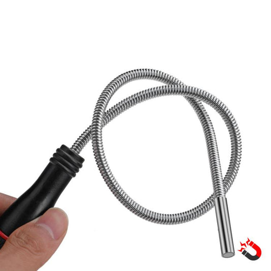 515mm Bendable Magnetic Picker Strong Magnetic Auto Repair Screw Suction Rod, 515mm