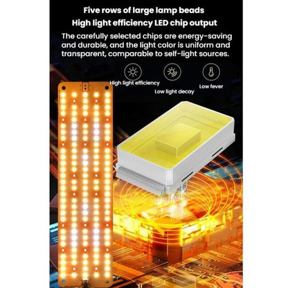 مصباح LED لنمو النباتات يعمل بضوء الشمس بقوة 12 فولت، رأس واحد، رأسان، ثلاثة رؤوس، أربعة رؤوس، منفذ USB صغير 5 فولت
