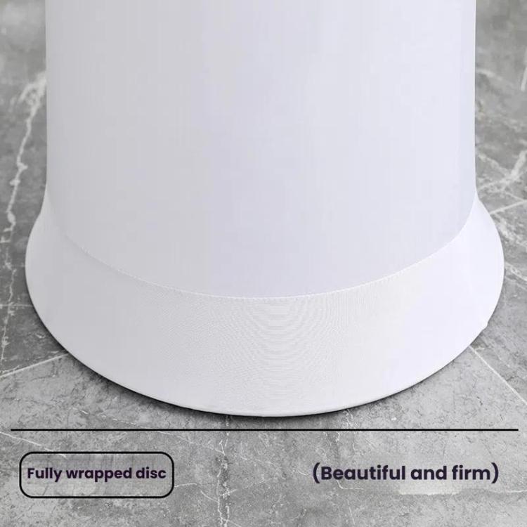 Elastic Spandex Table Cover Hotel Wedding Decor Solid Color Cocktail Round Bottom Bar Cover, 60cm Round, 80cm Round