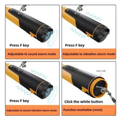 Goint IP960 Handheld 3 In 1 Metal Detector Outdoor Treasure Hunting Pulse Waterproof Rechargeable Gold Detector