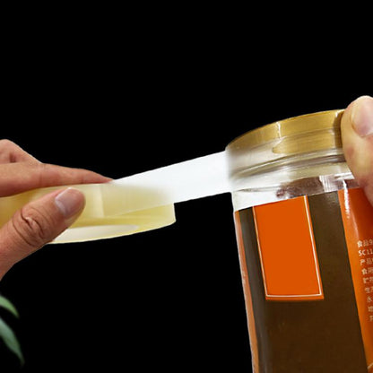 PVC Food Can Sealing Film Transparent Seamless Tape, 15mm x 20m, 15mm x 66m, 18mm x 66m, 20mm x 66m, 25mm x 66m, 15mm x 100m, 25mm x 100m, 18mm x 100m, 20mm x 100m