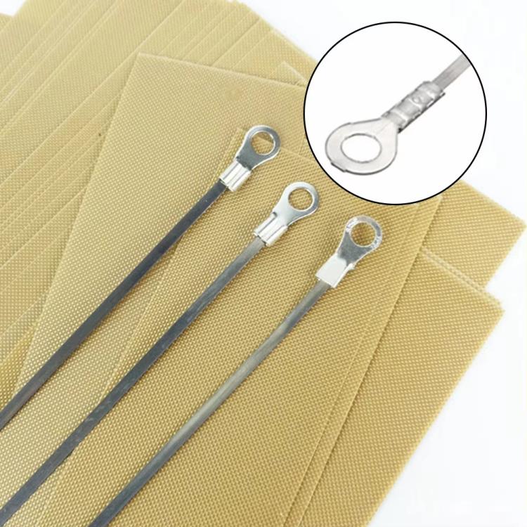 5pcs /Pack Impulse Sealer Spare Repair Parts Heat Seal Strips Replacement, 200mm, 300mm, 400mm