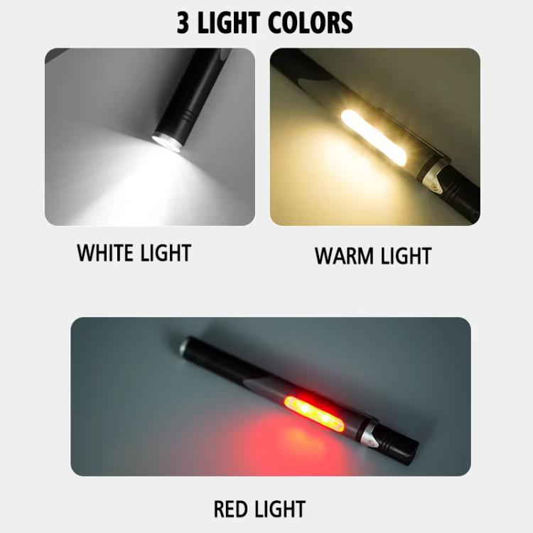 E-SMARTER B35 Pen Flashlight Rechargeable Portable Penlight