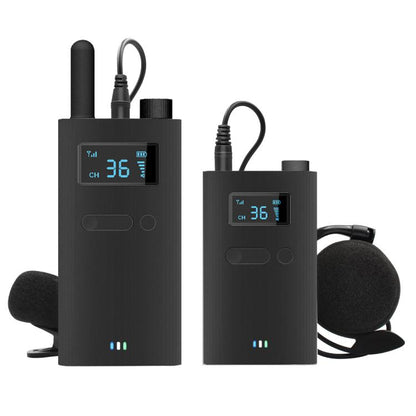 2.4G Wireless Office Conference Tour Guide Explainer One-Way One-To-Many Explainer Microphone