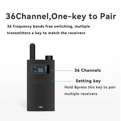 2.4G Wireless Office Conference Tour Guide Explainer One-Way One-To-Many Explainer Microphone
