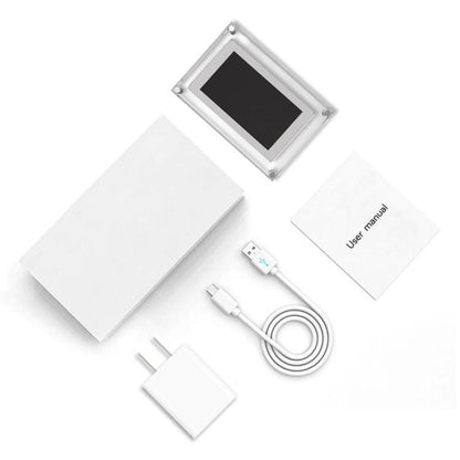 10.1 inch Transparent Acrylic Digital Photo Frame Video Picture Music Player Electronic Album Gift