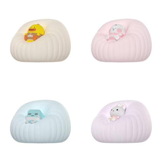 ICARER FAMILY  IF-YD01 Cartoon Silicone Night Light Bedroom Bedside Lamp Baby Feeding Lamp