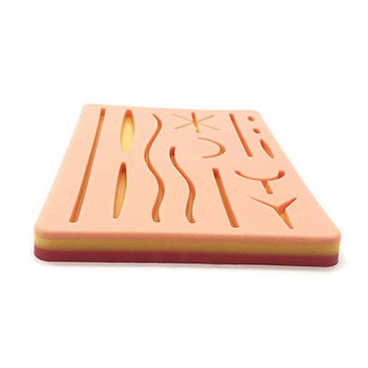 Surgical Silicone Wound Suture Skin Practice Pad Simulated Silicone Skin Model, FH2311009