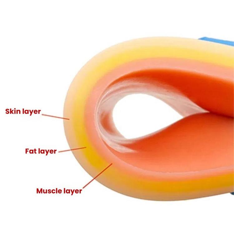 Surgical Silicone Wound Suture Skin Practice Pad Simulated Silicone Skin Model, FH2311009