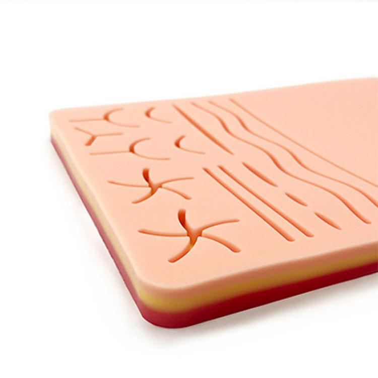 Surgical Skin Suture Practice Model Silicone Suture Pad Wound Suture Training Pad For Medical Students, FH2311004