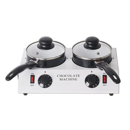 Dessert Making Double Cylinder Chocolate Hot Melt Machine, US Plug, UK Plug, EU Plug
