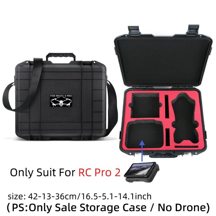 حقيبة تخزين مقاومة للانفجار مع حزام كتف لطائرة DJI Mavic 4 Pro Creator Combo RC Pro 2