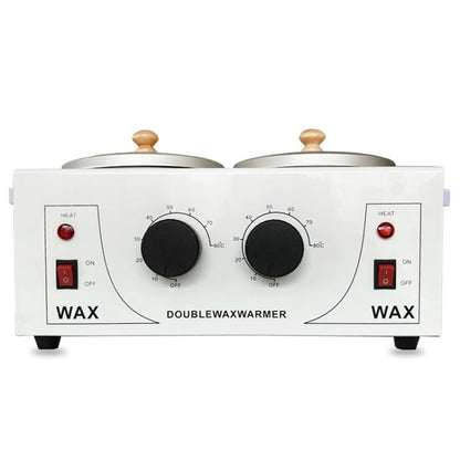 Chocolate Melt Machine Temperature Control Hand Wax Machine Hand Heat Stirring Tool, Single Pot, Double Pots