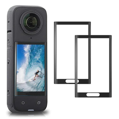 فيلم Sunnylife المنحني المقسى عالي الدقة المضاد للانفجار والسقوط والخدش، لـ Insta360 X5 / X4، لـ Insta360 X5 / X4 مجموعتان