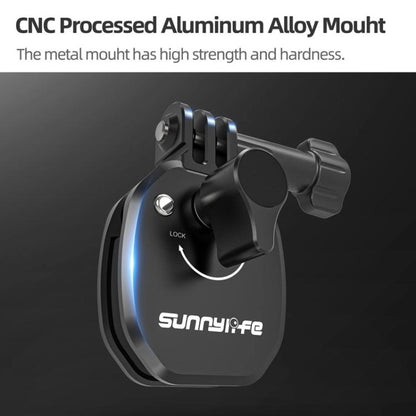 حامل كاميرا رياضية عالمي من Sunnylife ZJ846، مشبك للزجاج الأمامي للدراجات النارية، ZJ846
