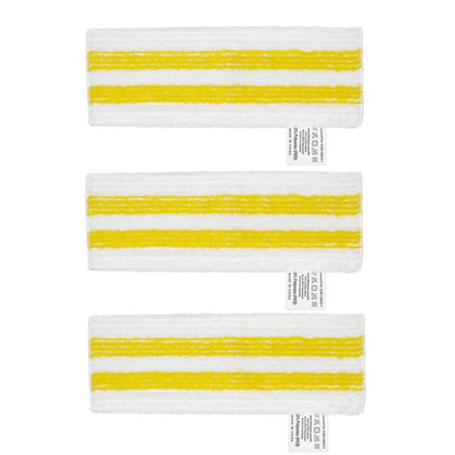 For Karcher Easyfix SC1 SC2 SC3 SC4 SC5 SV7 Steam Mop Replacement, 3pcs /Pack  Flat Mop Attachments, 3pcs /Pack Mop Pads