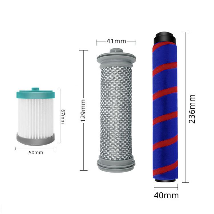 For Tineco A10 / A11 / S11 / S12 Vacuum Cleaner Accessories, Prefilter, Rear Filter, Roller Brush
