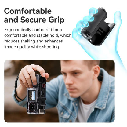 مقبض مجموعة قبضة aMagisn Xplorer لتصوير فيديوهات الشوارع لكاميرات Insta360 وDJI Action وGoPro Hero Series Action، لكاميرات Insta360 وDJI Action وGoPro