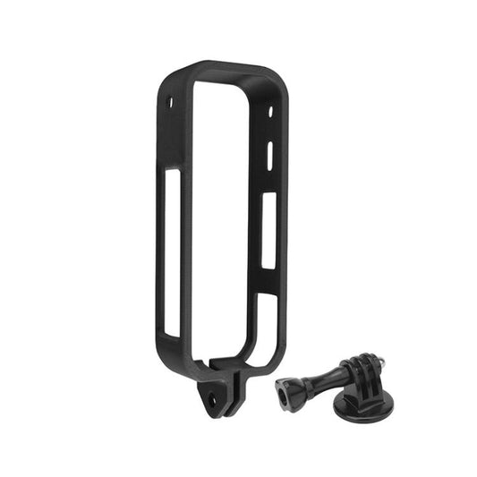 For Insta360 X5 360 Camera CQT Expandable Protective Cage Shockproof Case, Vertical Black, Horizontal Black, Vertical Orange, Horizontal Orange