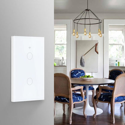 Model 120 US Gauge Graffiti Smart WIFI Single Fire Switch, 1-Gang White, 2-Gang White, 1-Gang Black, 2-Gang Black, 1-Gang Gold, 2-Gang Gold