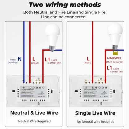 Model 120 US Gauge Graffiti Smart WIFI Single Fire Switch, 1-Gang White, 2-Gang White, 1-Gang Black, 2-Gang Black, 1-Gang Gold, 2-Gang Gold