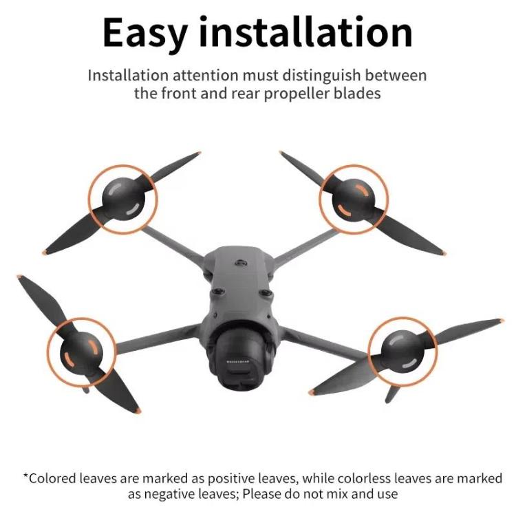 لطائرة DJI Mavic 4 Pro بدون طيار RCSTQ مراوح سريعة الفك منخفضة الضوضاء وشفرات بديلة ومراوح