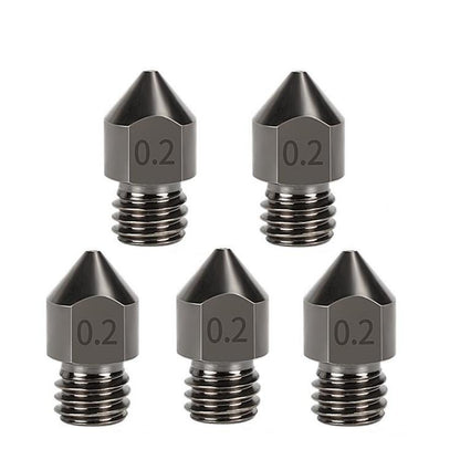 MK8 Hardened Steel Nozzle High-Temperature Resistant 3D Printer Extruder Hotend