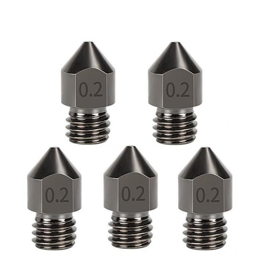 MK8 Hardened Steel Nozzle High-Temperature Resistant 3D Printer Extruder Hotend
