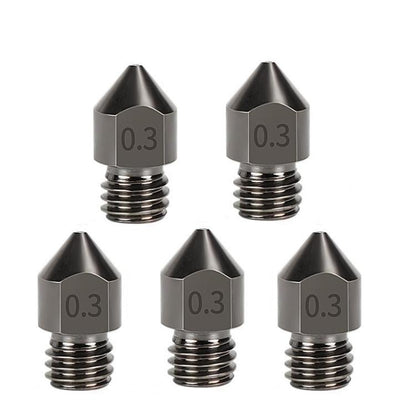 MK8 Hardened Steel Nozzle High-Temperature Resistant 3D Printer Extruder Hotend