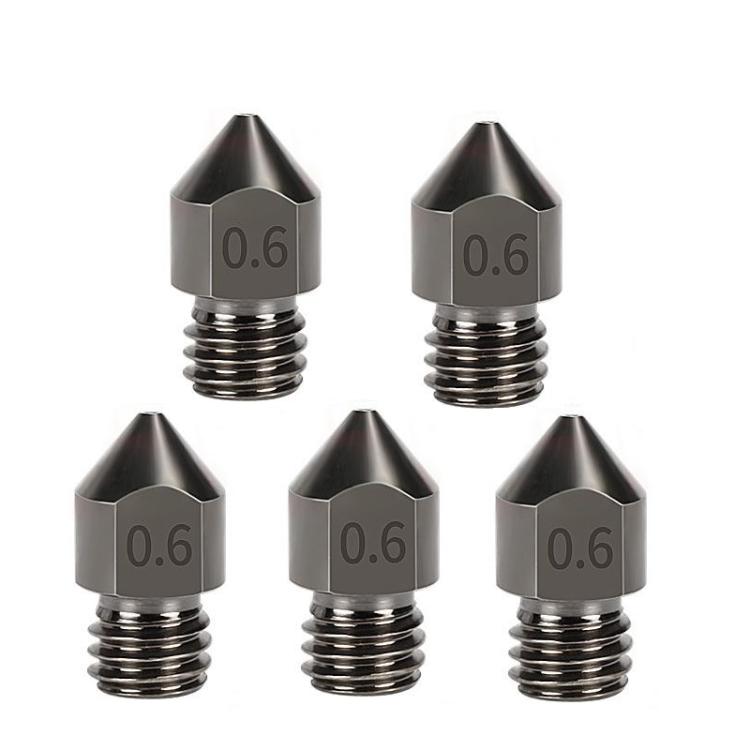 MK8 Hardened Steel Nozzle High-Temperature Resistant 3D Printer Extruder Hotend