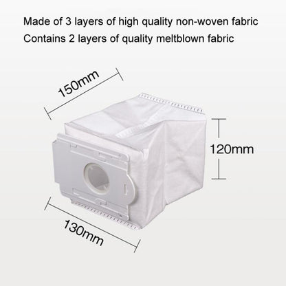 For Samsung VCA-ADB90 XAA 2pcs Vacuum Cleaner Accessories Nonwoven Dust Bag, For Samsung VCA-ADB90 XAA