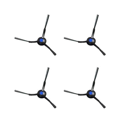 For ECOVACS Deebot T30 Pro / MAX Auto Sweeper Accessories, 4pcs Side Brushes, Roller Brush, 3pcs White Wave Wipes, 3pcs Gray Wave Wipes, 3pcs White Wipes, 3pcs Chenille Wipes, 3pcs Dust Bag