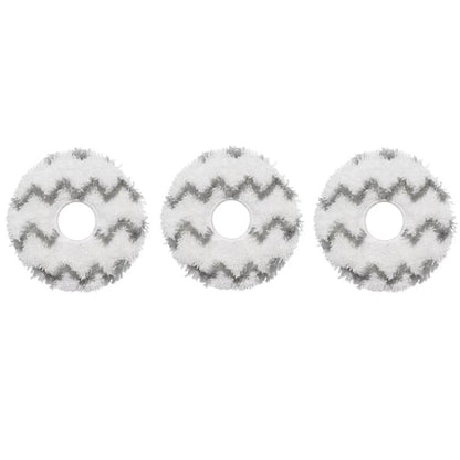 For ECOVACS Deebot T30 Pro / MAX Auto Sweeper Accessories, 4pcs Side Brushes, Roller Brush, 3pcs White Wave Wipes, 3pcs Gray Wave Wipes, 3pcs White Wipes, 3pcs Chenille Wipes, 3pcs Dust Bag