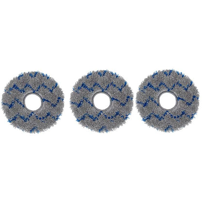 For ECOVACS Deebot T30 Pro / MAX Auto Sweeper Accessories, 4pcs Side Brushes, Roller Brush, 3pcs White Wave Wipes, 3pcs Gray Wave Wipes, 3pcs White Wipes, 3pcs Chenille Wipes, 3pcs Dust Bag