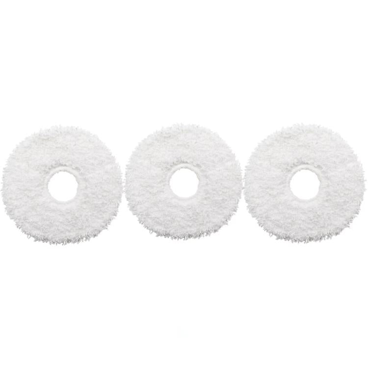 For ECOVACS Deebot T30 Pro / MAX Auto Sweeper Accessories, 4pcs Side Brushes, Roller Brush, 3pcs White Wave Wipes, 3pcs Gray Wave Wipes, 3pcs White Wipes, 3pcs Chenille Wipes, 3pcs Dust Bag