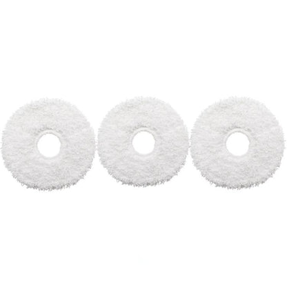 For ECOVACS Deebot T30 Pro / MAX Auto Sweeper Accessories, 4pcs Side Brushes, Roller Brush, 3pcs White Wave Wipes, 3pcs Gray Wave Wipes, 3pcs White Wipes, 3pcs Chenille Wipes, 3pcs Dust Bag
