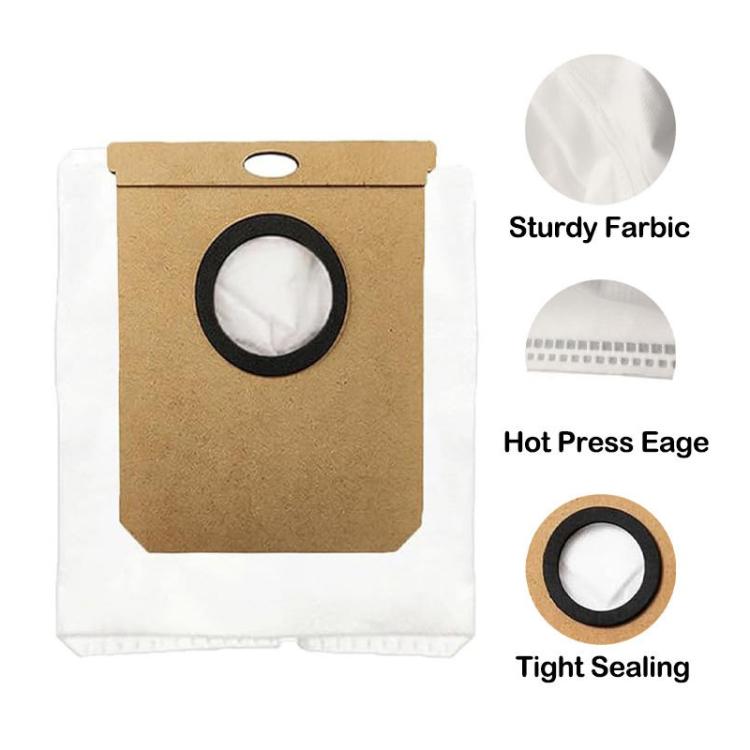 For Eufy L50 / L60 2pcs Dust Collecting Bags Nonwoven Filter Trash Bags, Dust Bag