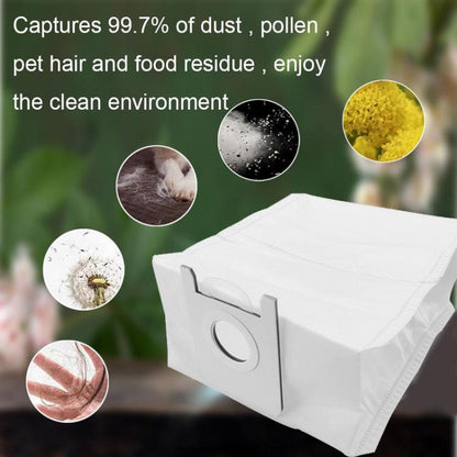 For ROIDMI EVE Plus Robot Vacuum 3pcs/Pack Dust Bag Replacement Parts